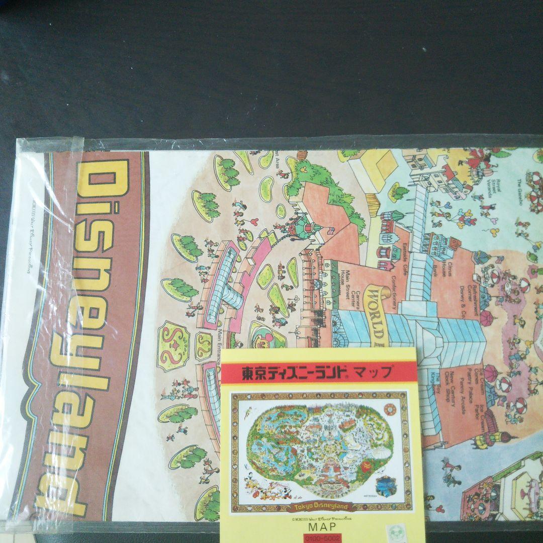 希少 昭和レトロ 東京ディズニーランド マップ