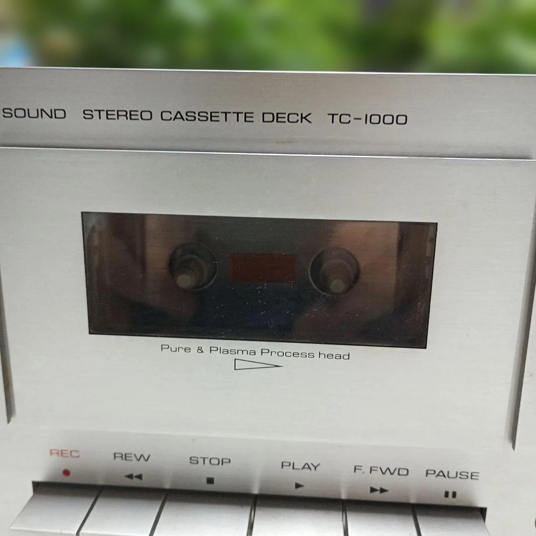 w*f様 YAMAHA TC-1000 ステレオカセットデッキ