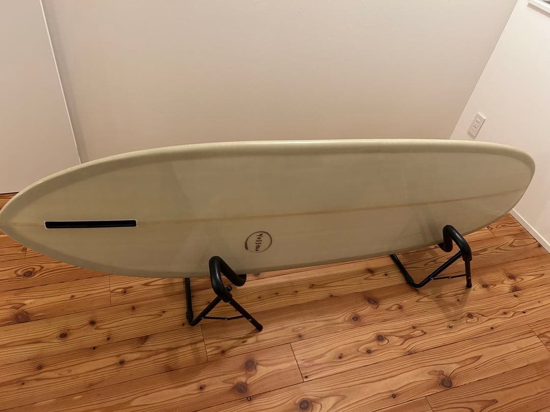 ミッドレングスpig 7’0 ボランクロス&バフ仕上げ　　クリーム