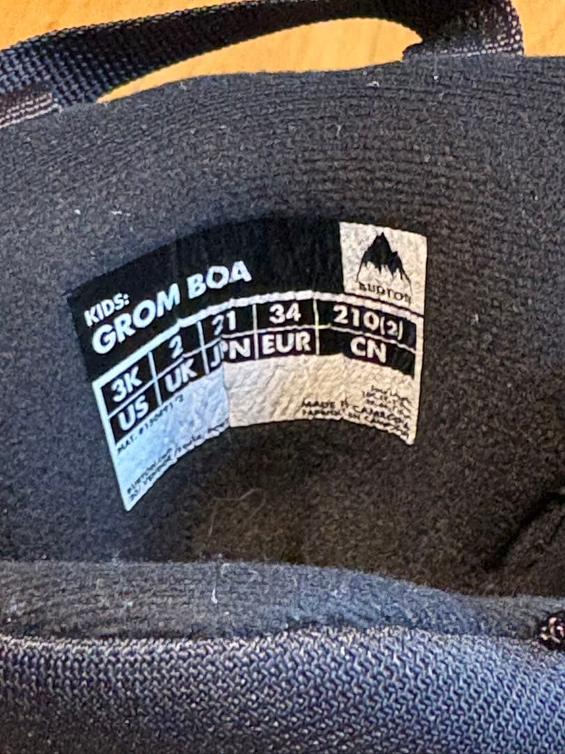 Burton Grom BOA スノーボードブーツ