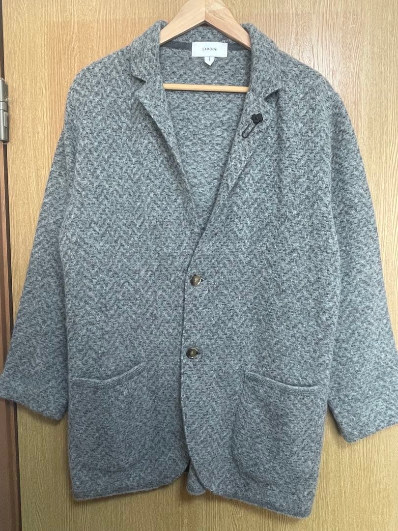 LARDINI ロゴチャーム 2B テーラードジャケット