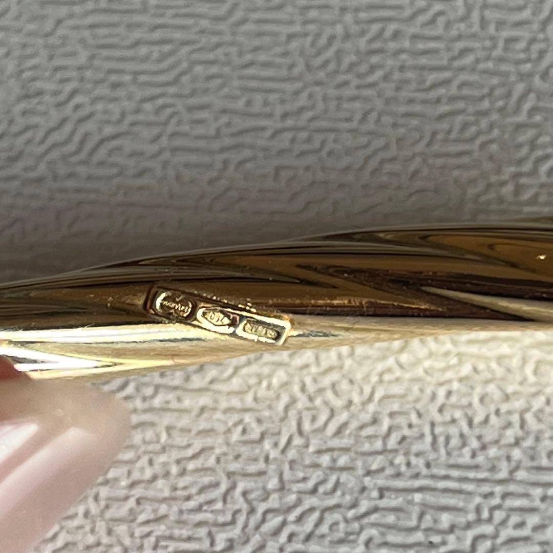 ウノアエレ　750 地金　バングル　腕周り18cm