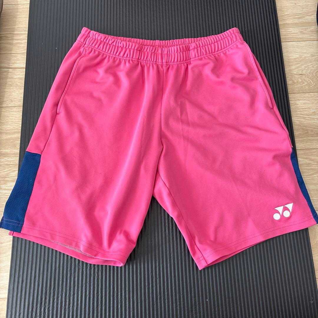 ヨネックス ハーフパンツ ピンク L