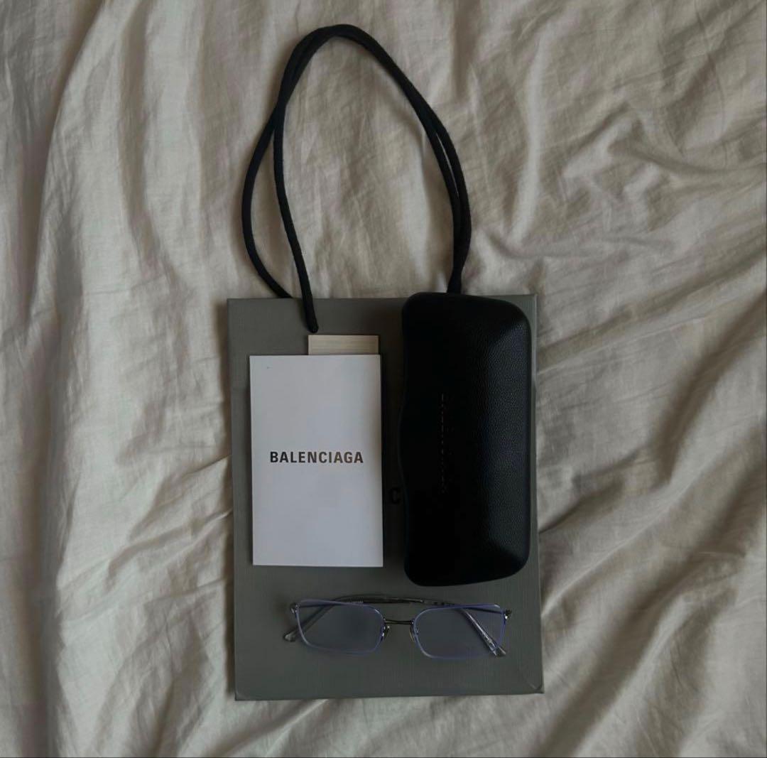 Balenciaga invisible rectangle サングラス