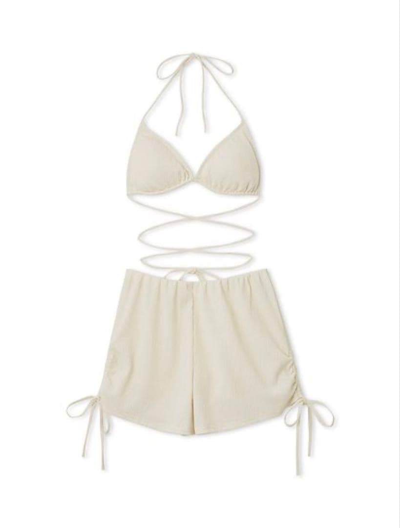【snidel スナイデル】セットビキニ アイボリー