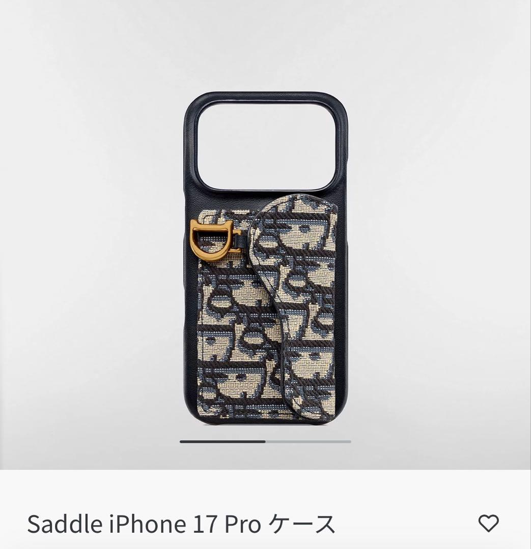dior iPhone 17 Pro ケース