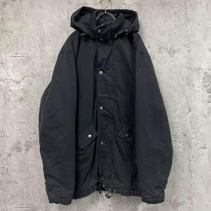 レアUS古着○ラルフローレン ポロジーンズ 中綿モッズコート メンズL