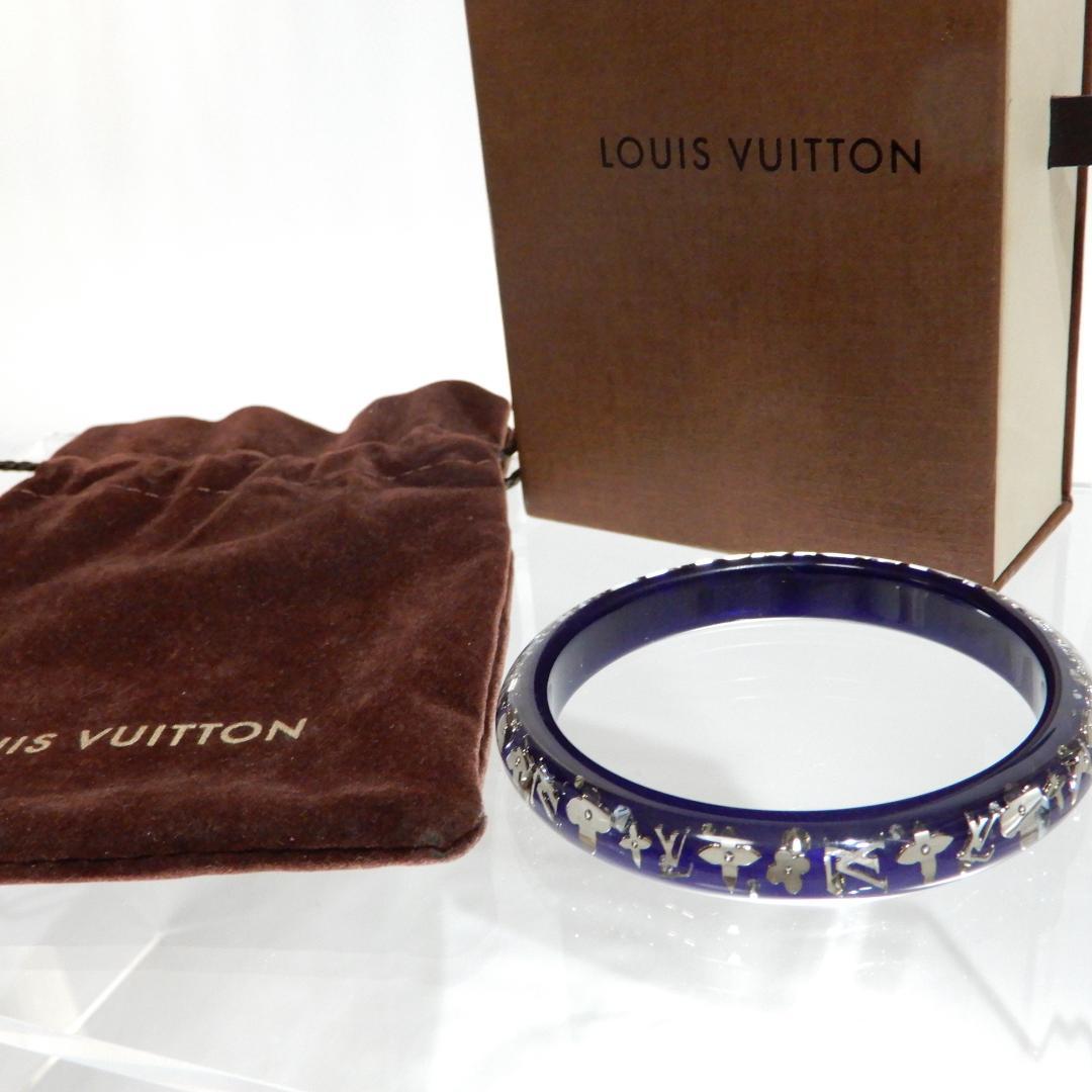 【美品】ルイヴィトン　ブレスレット　バングル　アンクリュージョン　モノグラム