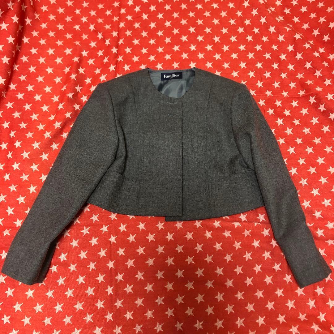 familiar ボレロワンピース