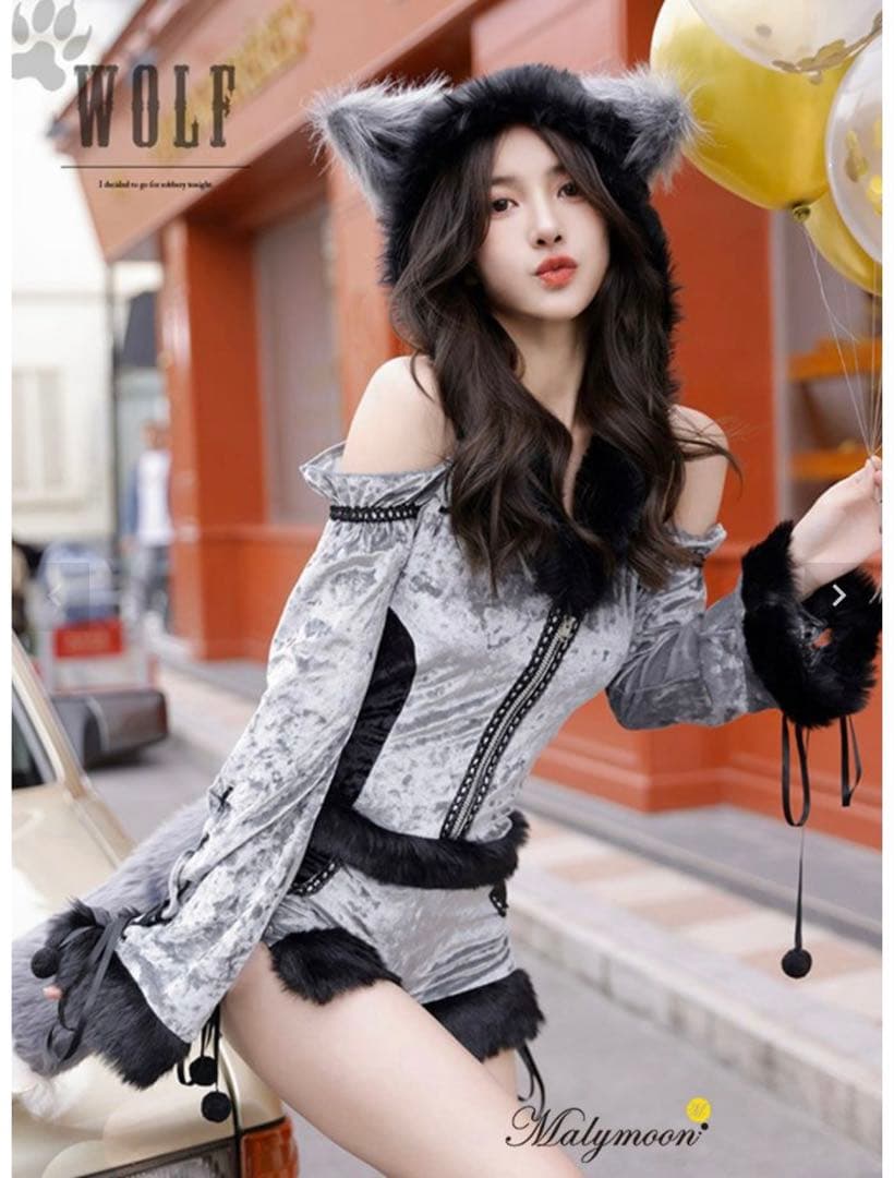 Malymoon マリーンムーン ロングスリーブ ウルフ