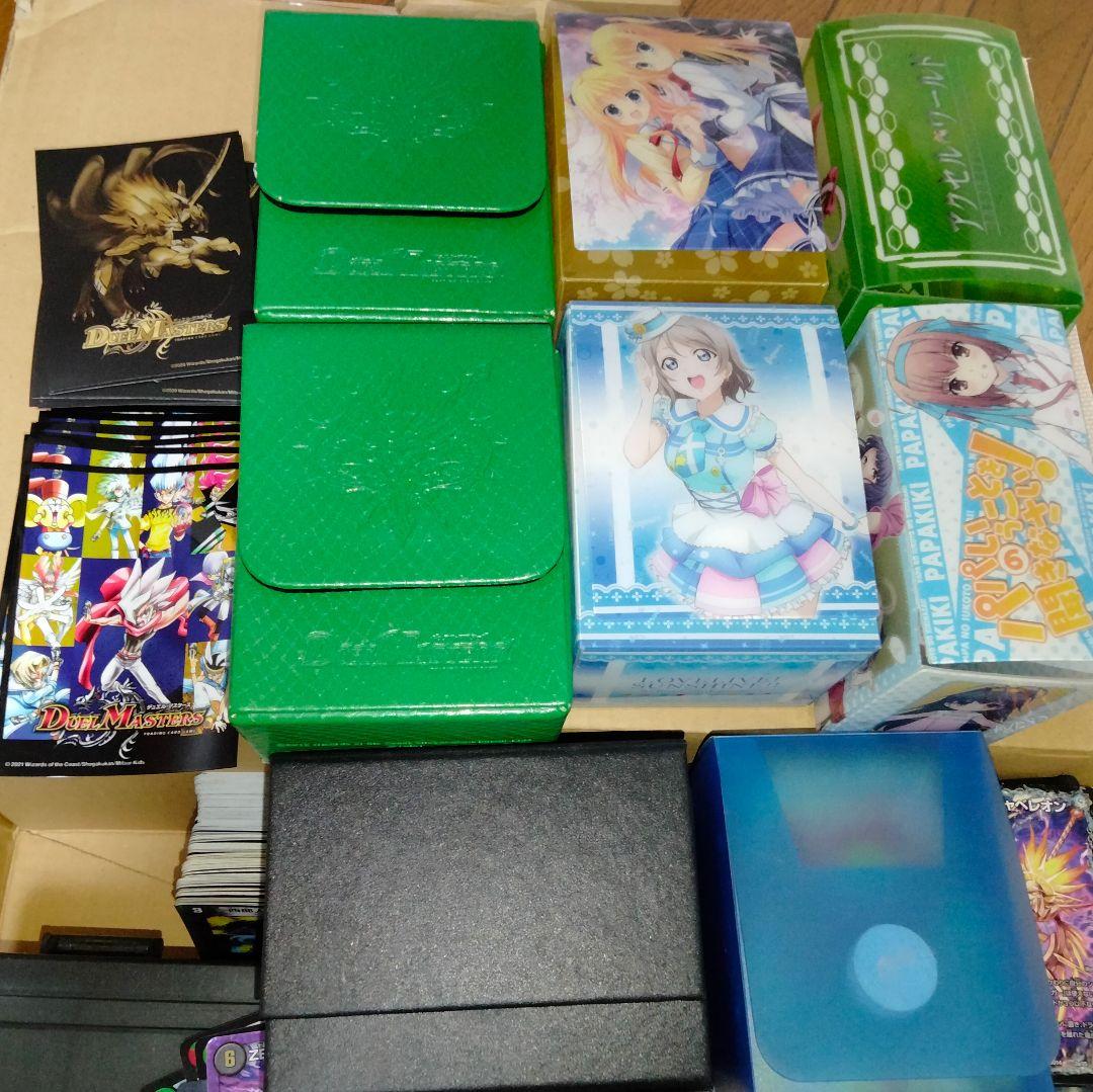 デュエルマスターズ　引退　大量　まとめ売り　レアカード　ボックス　スリーブ