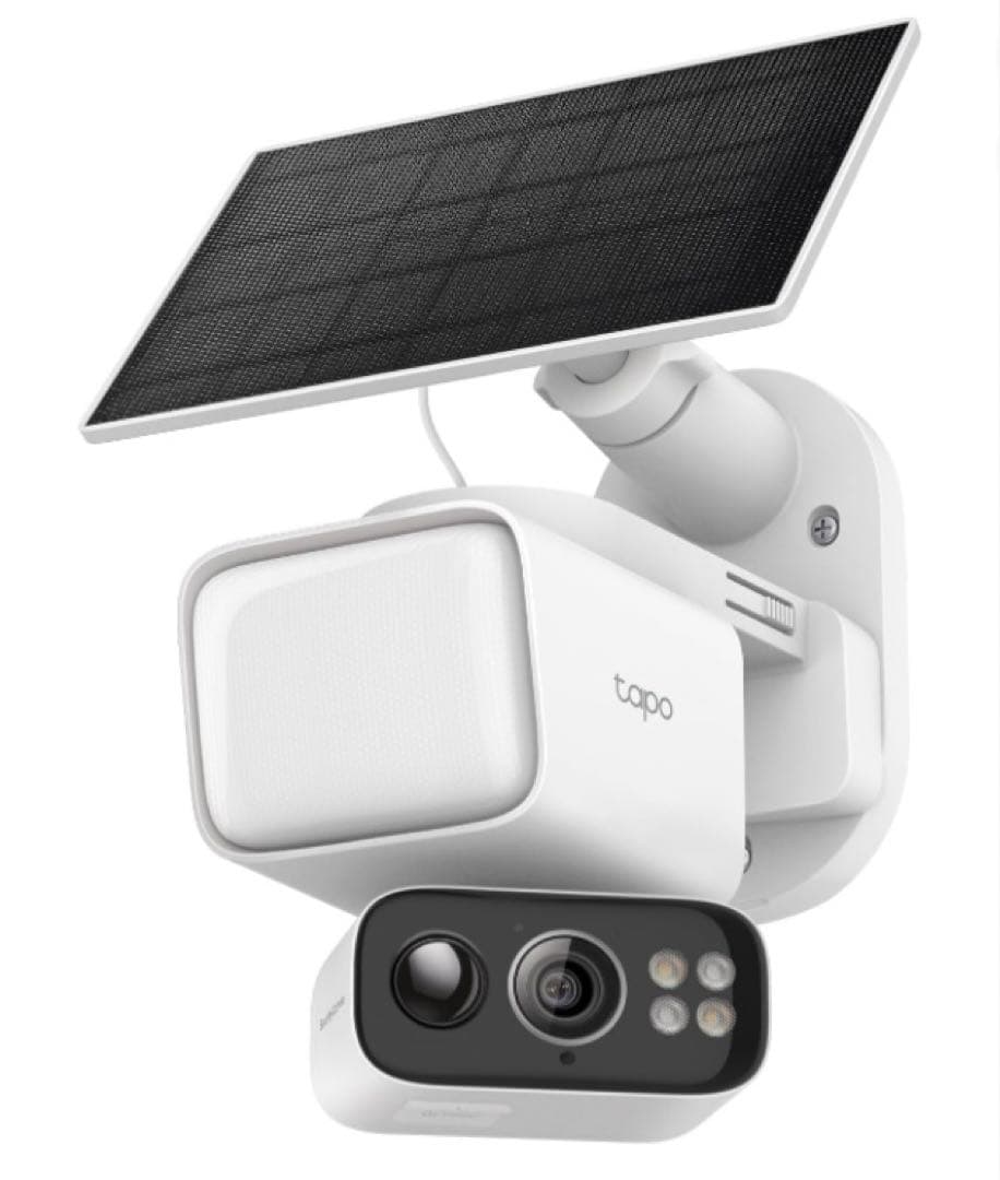 Tapo(タポ) 防犯カメラ ソーラー給電 センサーライト 800ルーメン搭載