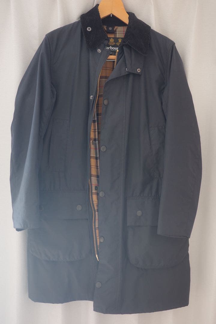 バブアー Barbour ボーダー BORDER ネイビー