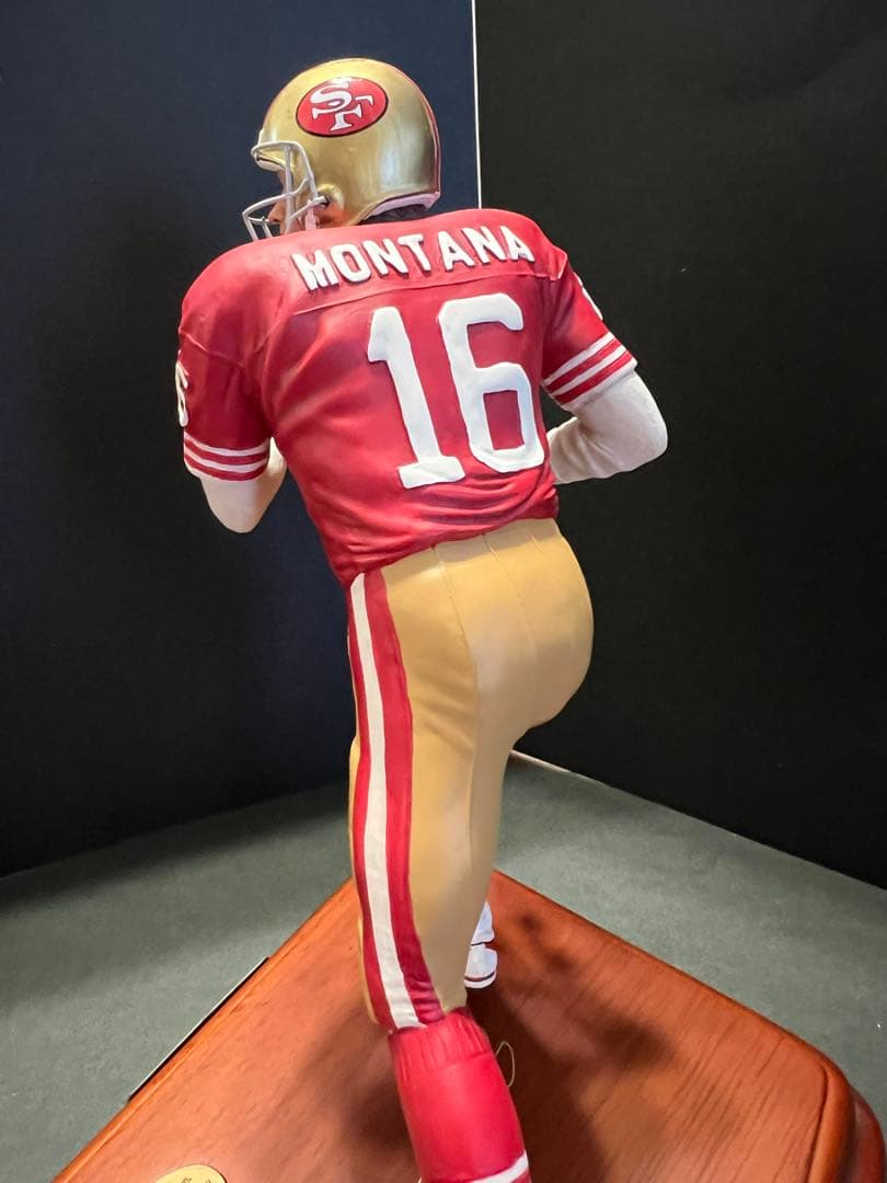 【超希少】ジョー・モンタナ NFL 49ers ※ダン バリーミント社フィギュア