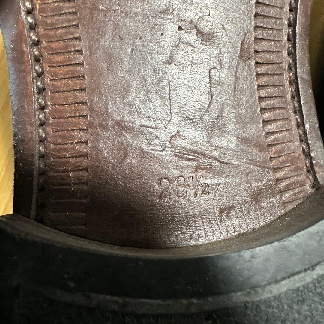 スコッチグレイン　ストレートチップ　26 1/2