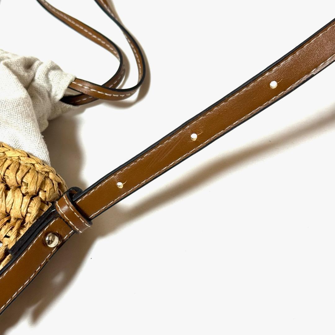 ロエベ ショルダーバッグ ストローバッグ レディース カゴバッグ ラフィア