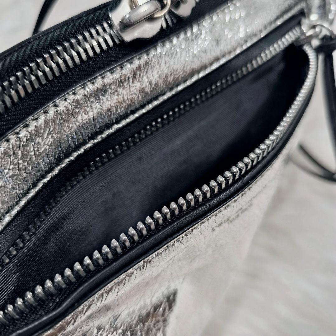 希少☆rag & bone シルバー　エリオットファニーパック　ウエストバッグ