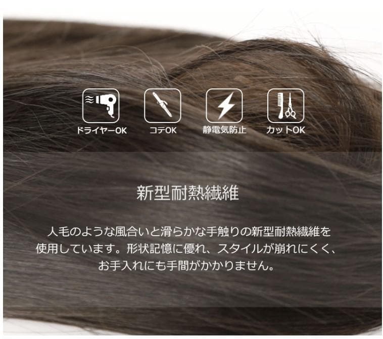 ちゃっぴー　 私元気ウィッグ「大人レイヤーショート」ナチュラルブラック　M