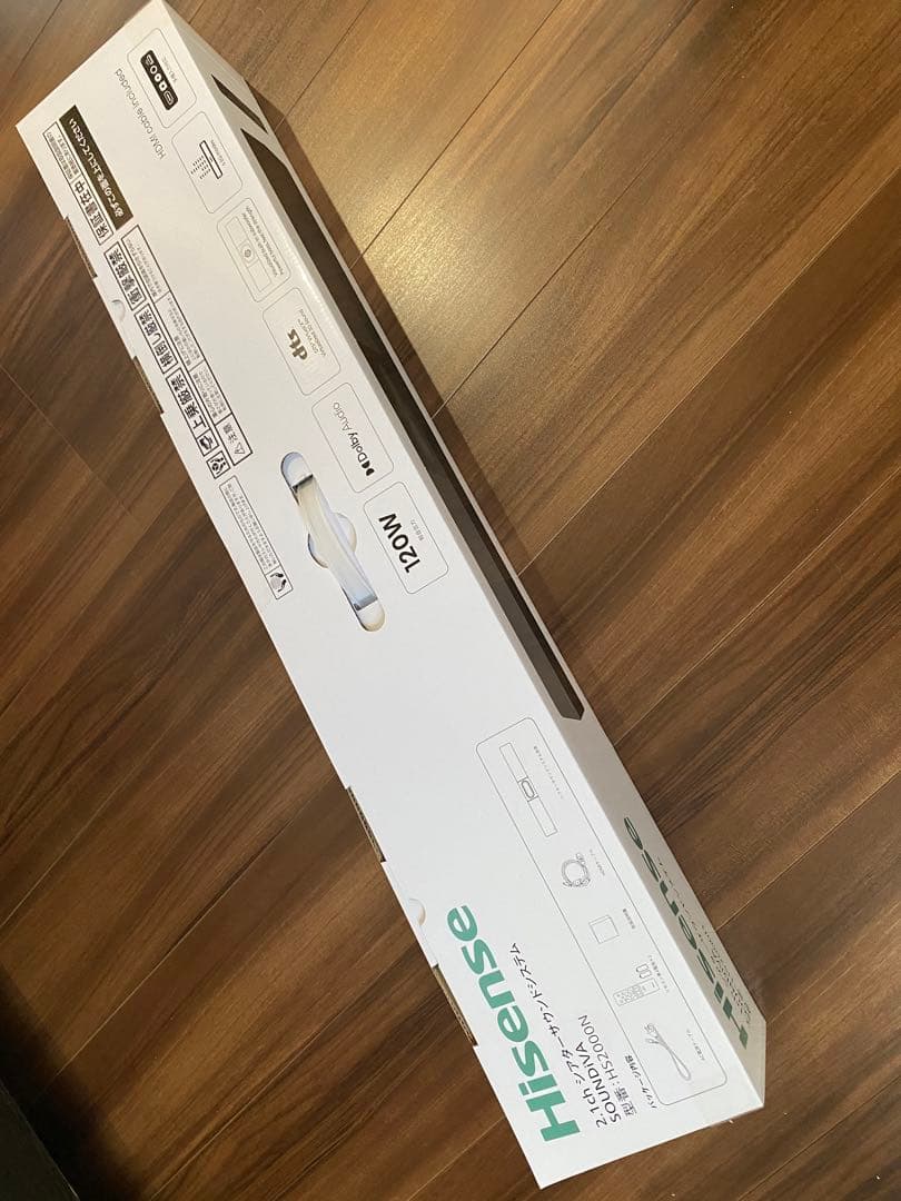 Hisenseハイセンス HS2000Nサウンドバー 黒