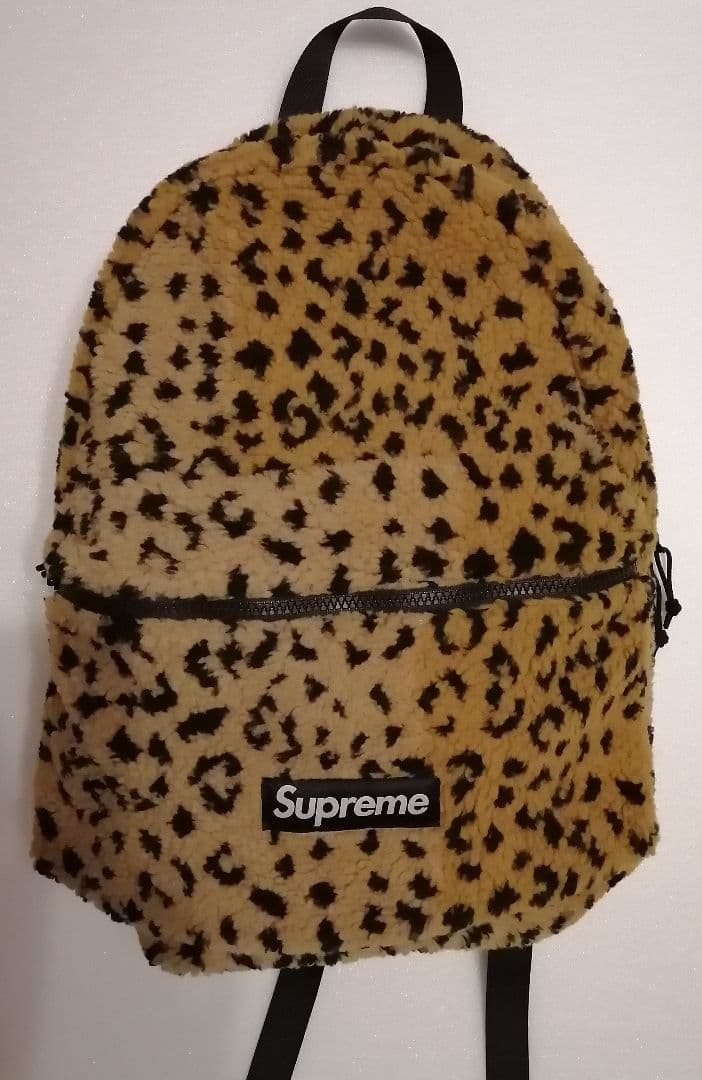 シュプリーム レオパード ヒョウ柄 リュック バックパック 鞄 バッグ カバン
