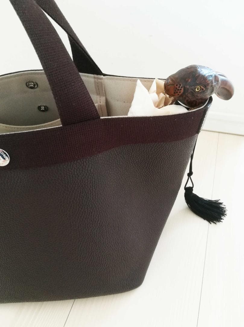 Guy de jean 折り畳み傘 雨/日傘兼用：ウサギ（プルーン）