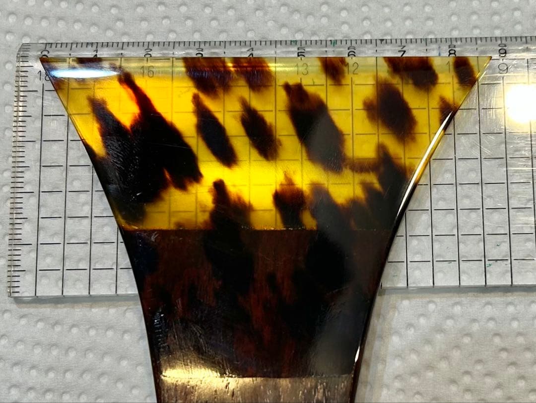 た*け様 津軽三味線用　最高級べっ甲バチ　紅木手元