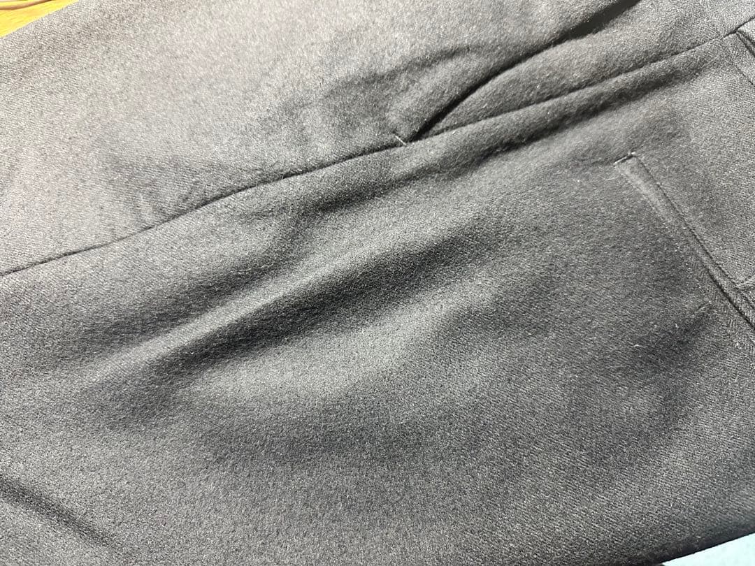 オーラリー　ライトメルトンパンツ　ネイビー　サイズ3