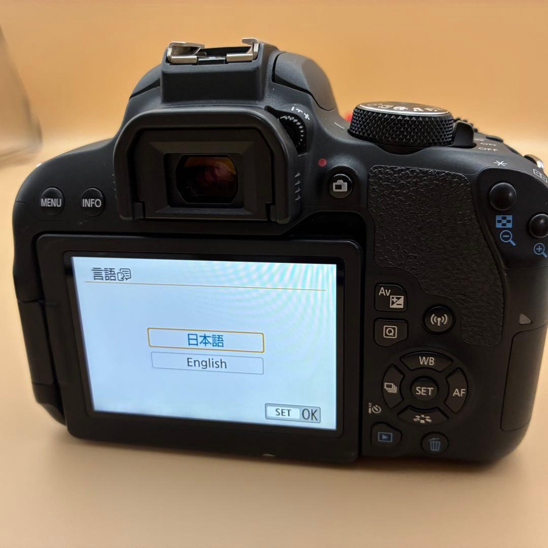 ★美品★ canon EOS kiss x9i レンズ 一眼レフ スマホ転送