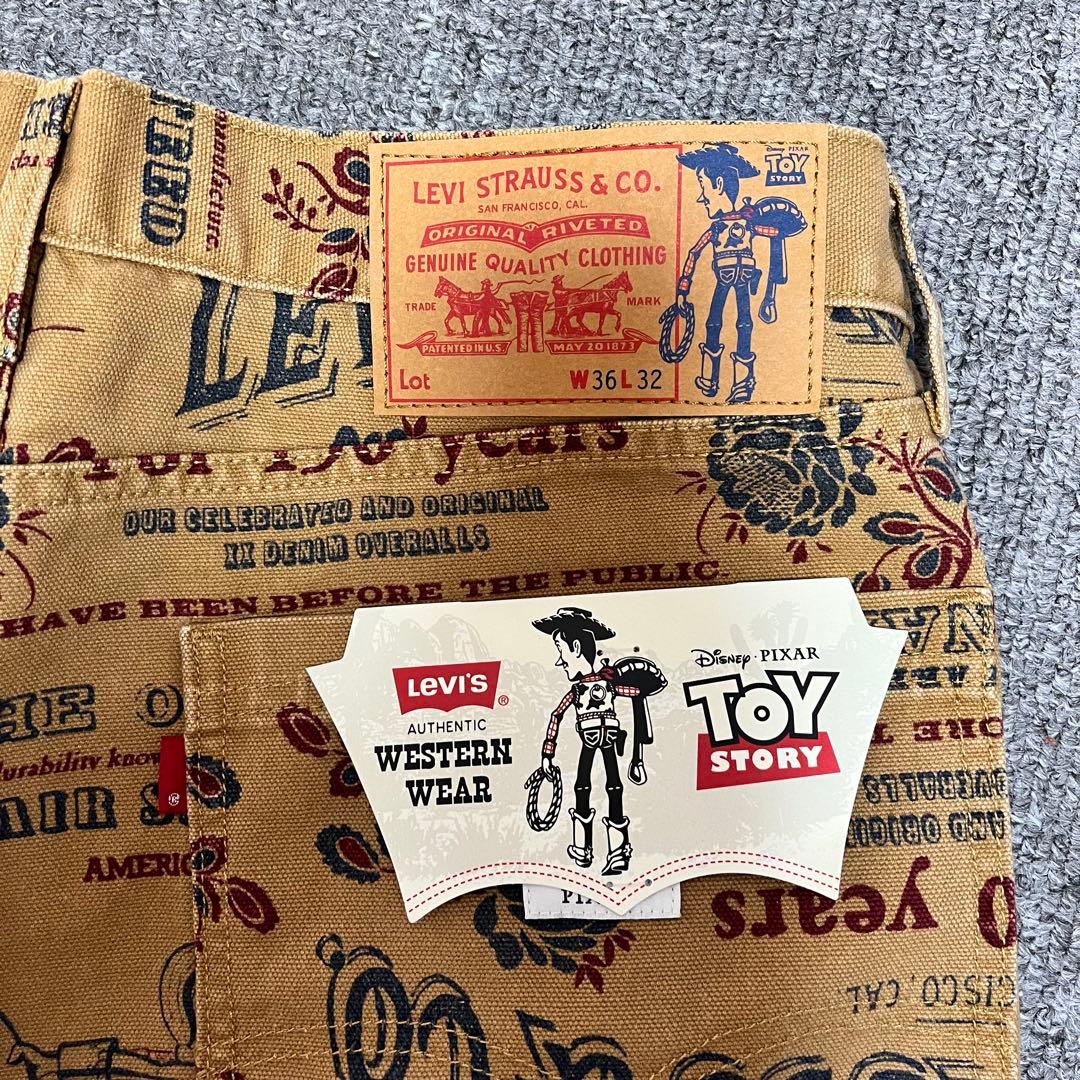 Levi’s x Toy story ペインターパンツ　36x32 inch