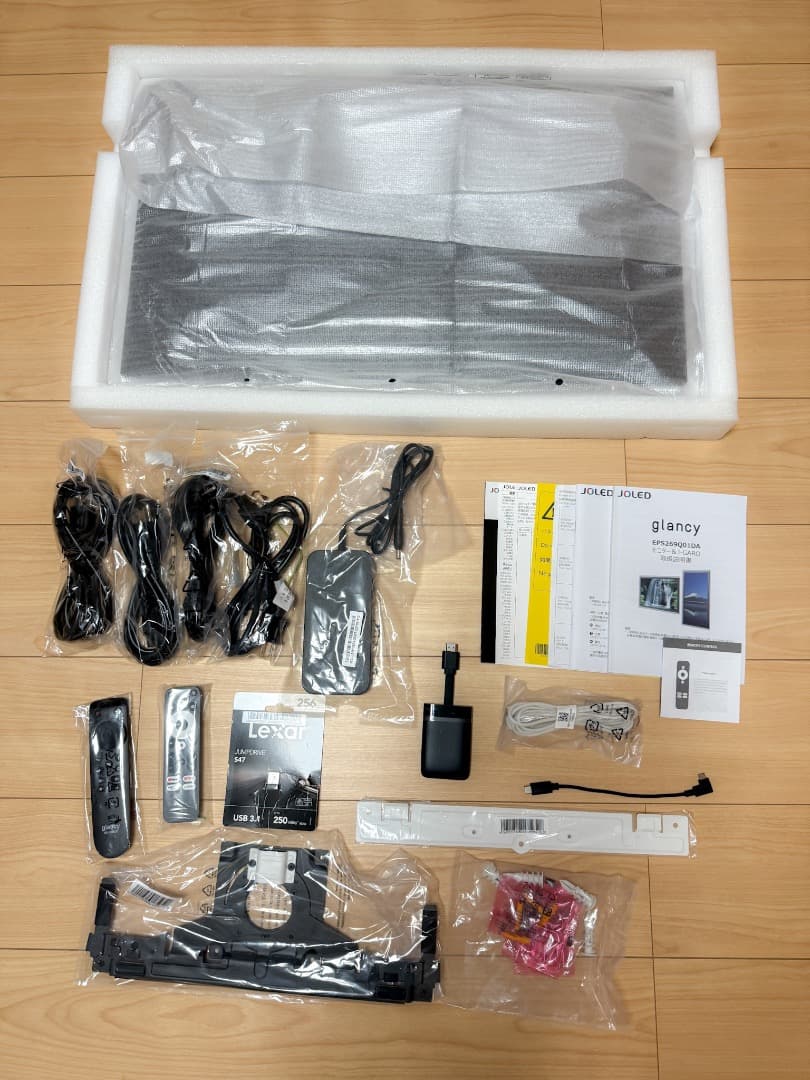 【新品同様】27”OLED 4Kモニター glancy【超高画質】