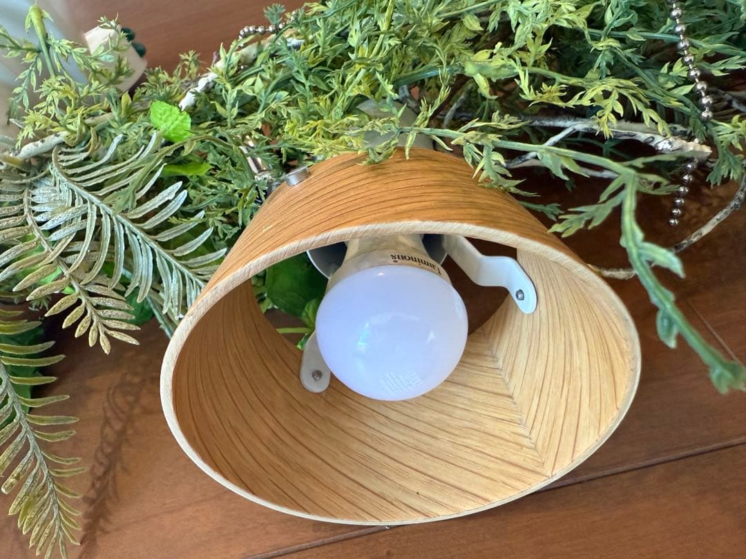 シーリングライト フェイクグリーン付き