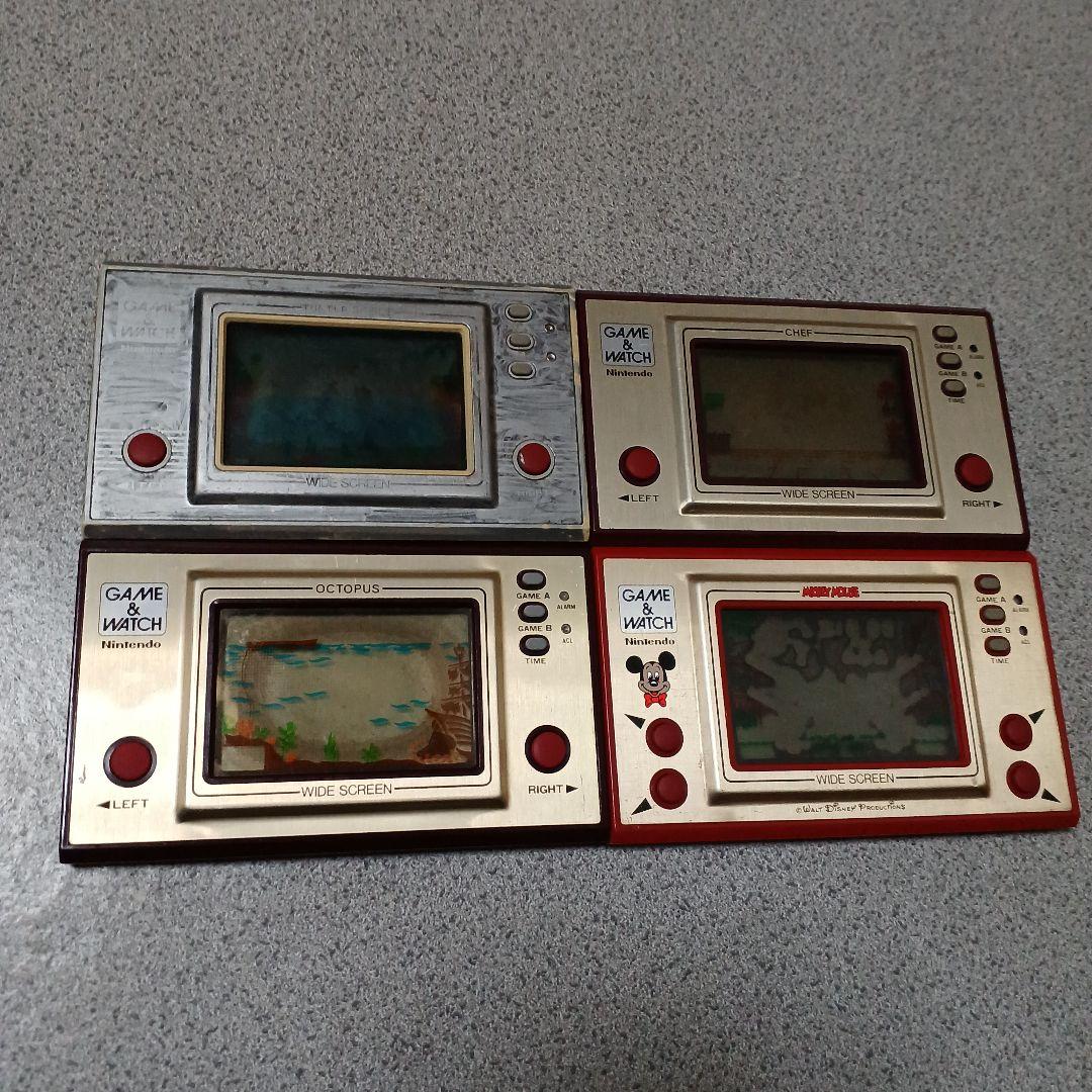 【ジャンク】ゲームウォッチ 14個セット 【部品取り】