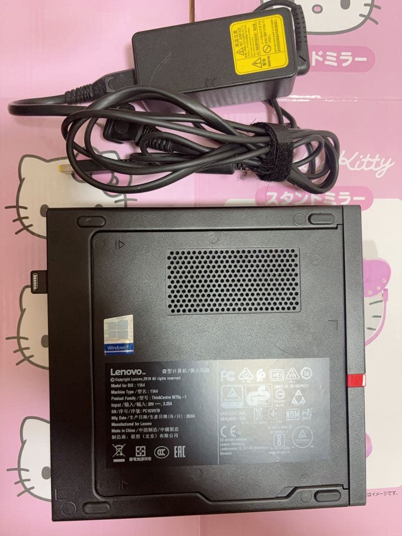 Lenovo ThinkCentre ミニPC ssd525GB