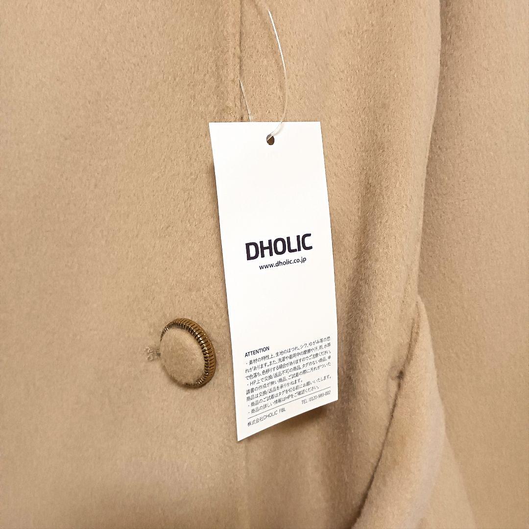 【新品タグ付き】サイドボタンハンドメイドケープジャケット ベージュ