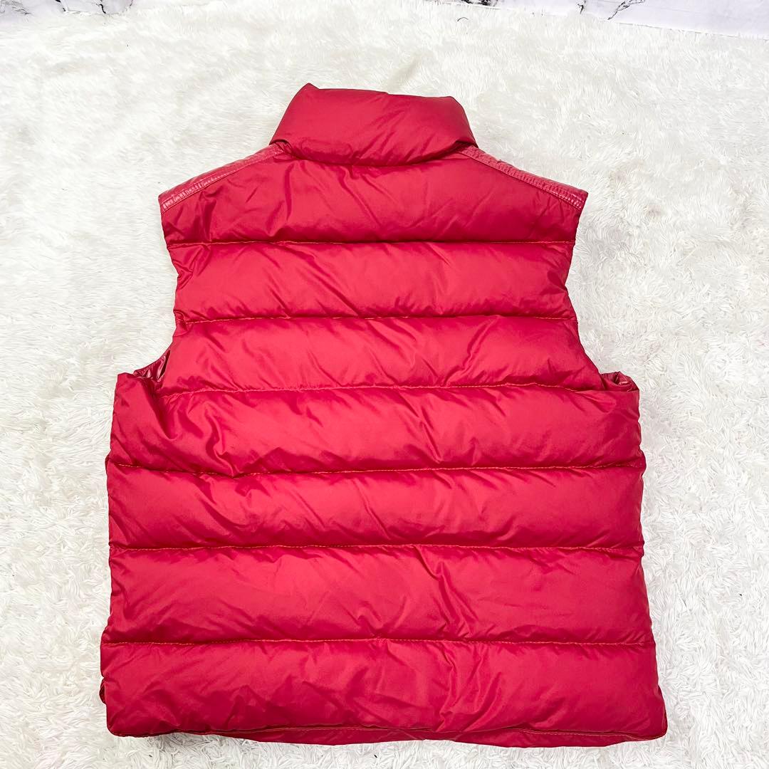 MONCLER レッド ダウンベスト