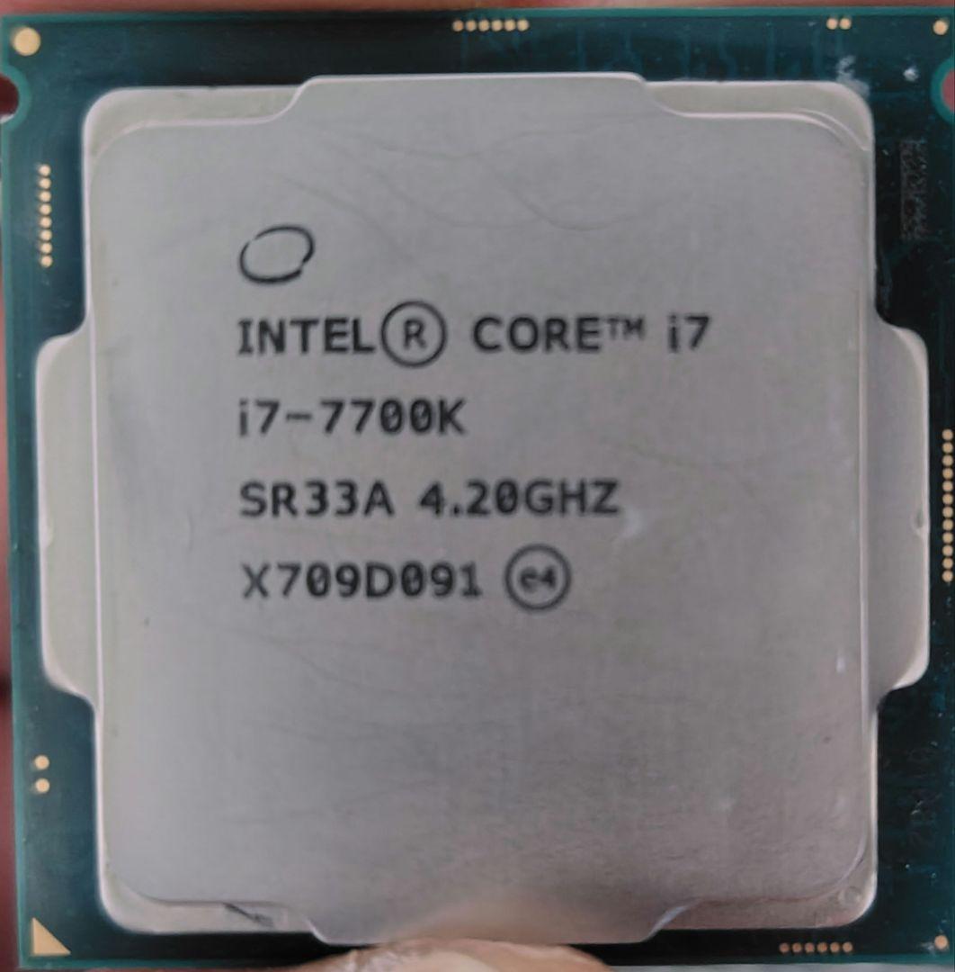 INTEL CORE i7 7700K LGA1151 動作確認済