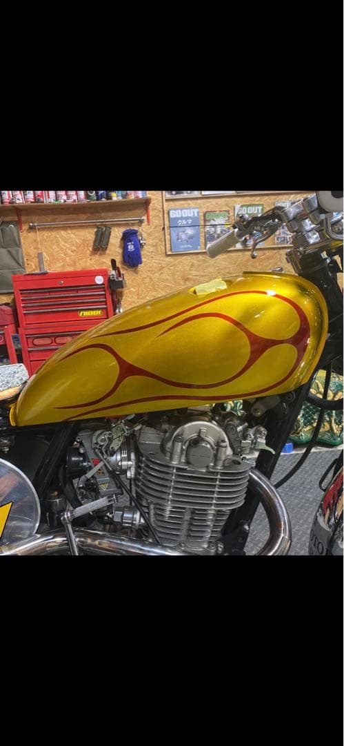 sr400 チョップタンク