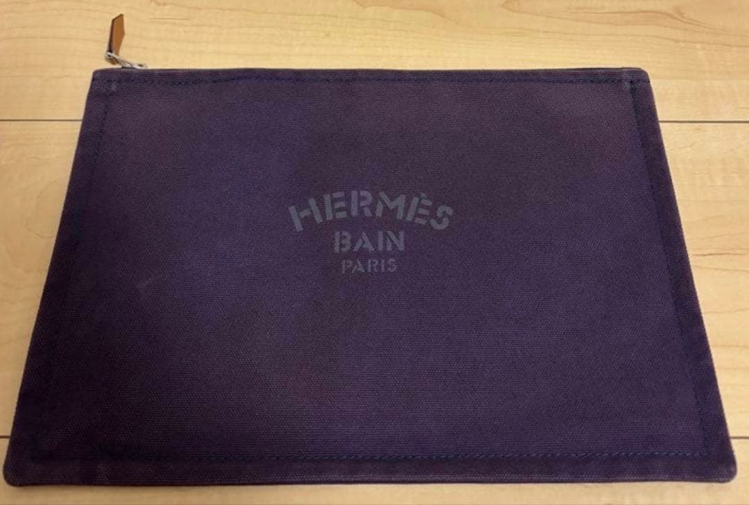 【美品】エルメス ヨッティングポーチ MM フラットポーチ HERMES