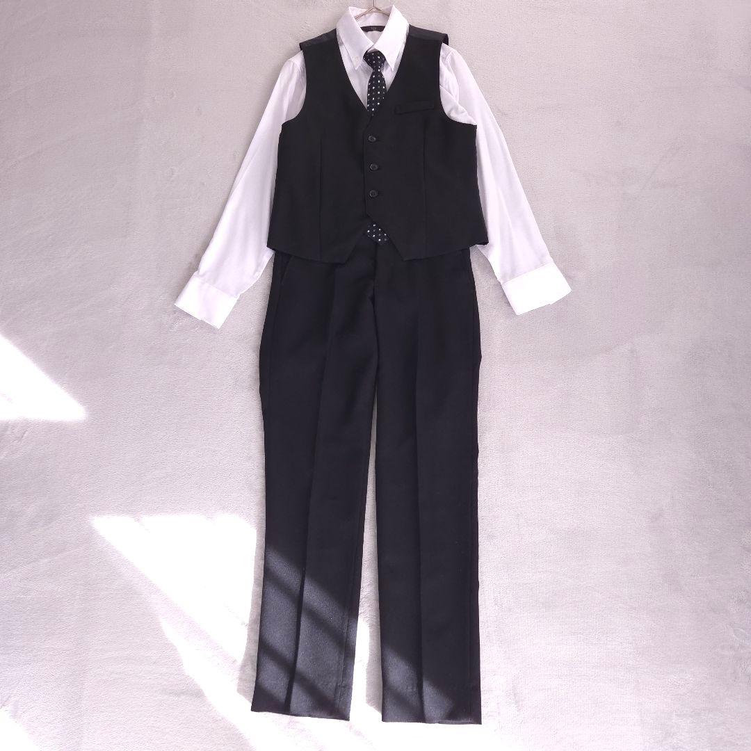 美品 BSW 150cm 7点セット 卒業式 入学式 男の子 フォーマルスーツ