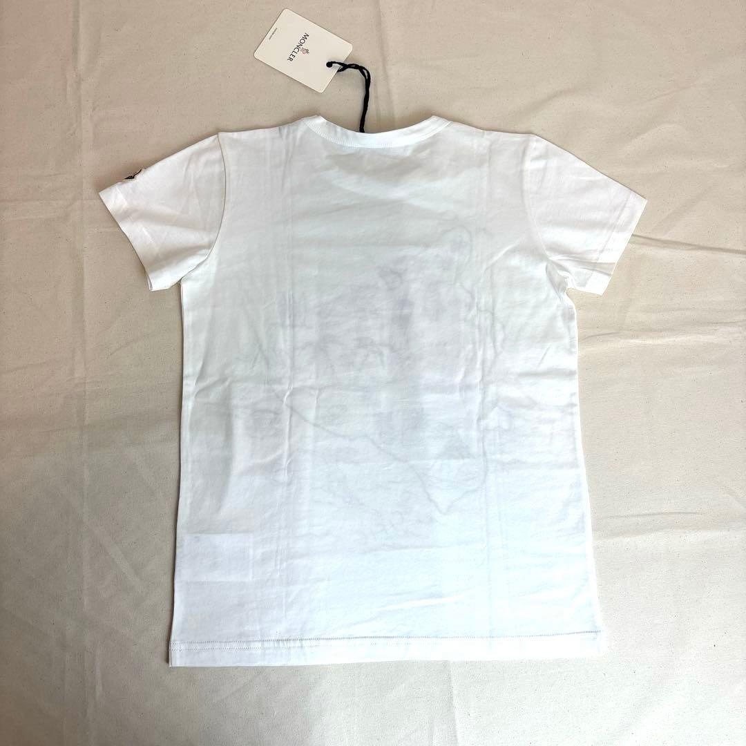 MONCLER Tシャツ　キッズ　　白　ハワイ島デザインプリント