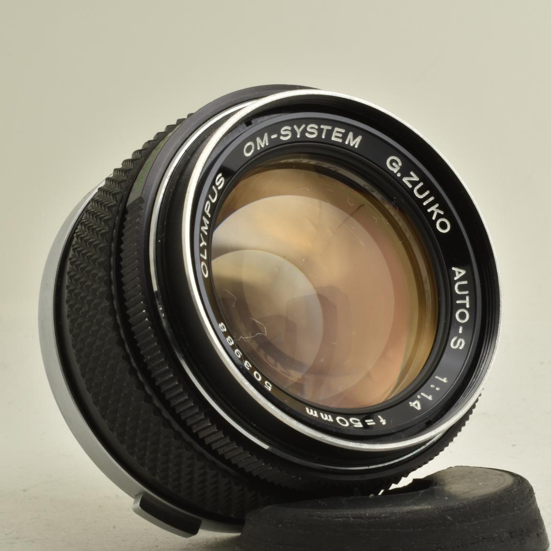 整備済 完動 Olympus OM-1 MD 50mm F1.4 露出計バッチリ