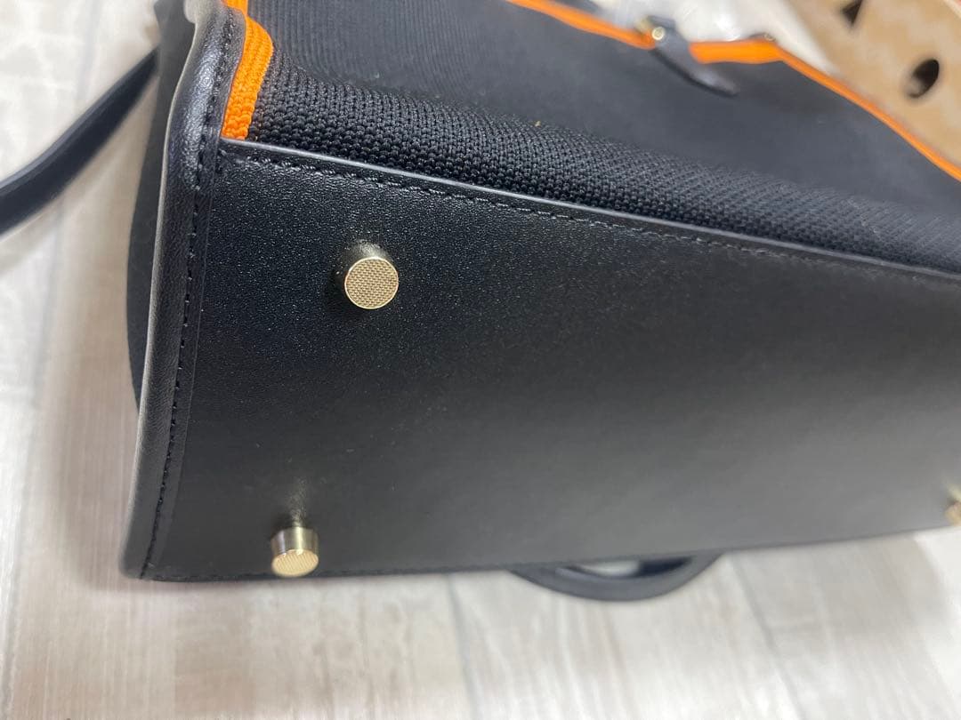 MY BEST BAG ブラックオレンジ トートバッグ