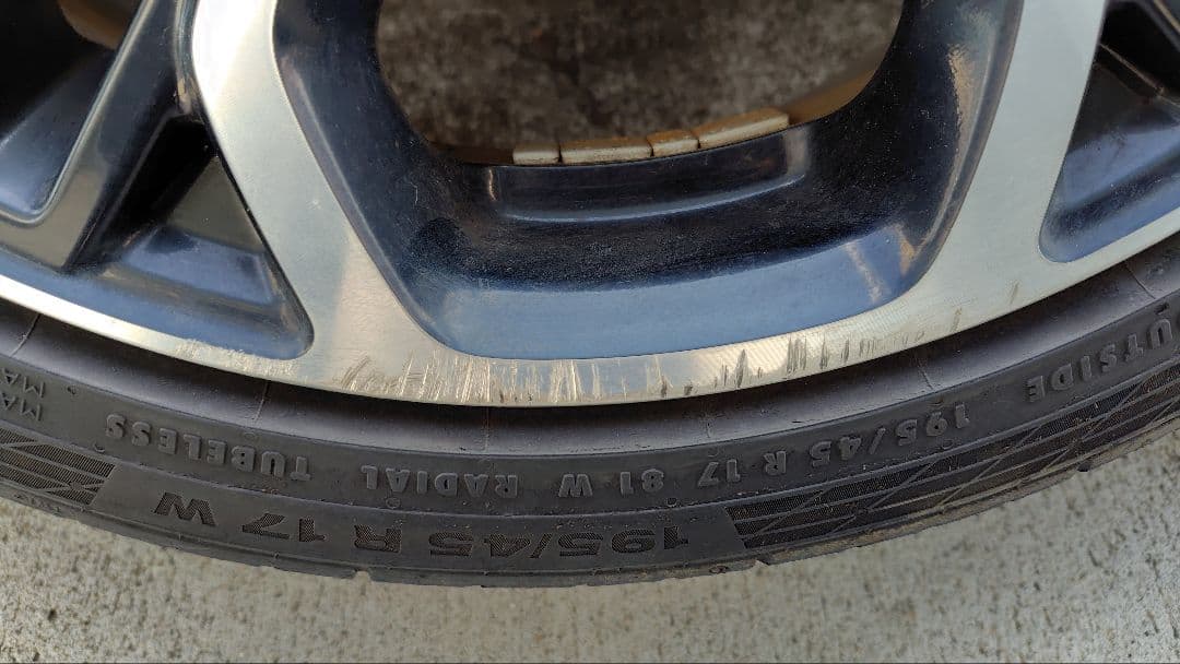 スズキ　スイフトスポーツ　純正ホイール　17インチ