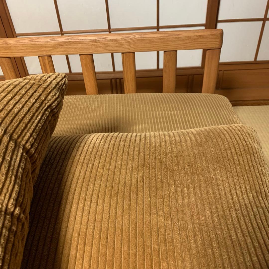 美品　【Re:CENO】AGRAソファ　1.5人がけタイプ