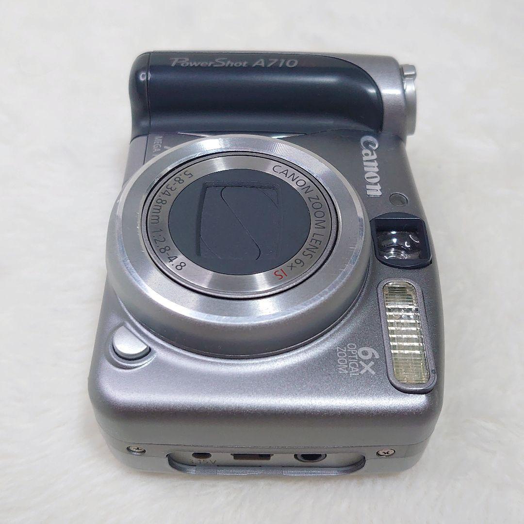 ✨稼働品✨Canon PowerShot A710 IS シルバー 単3電池