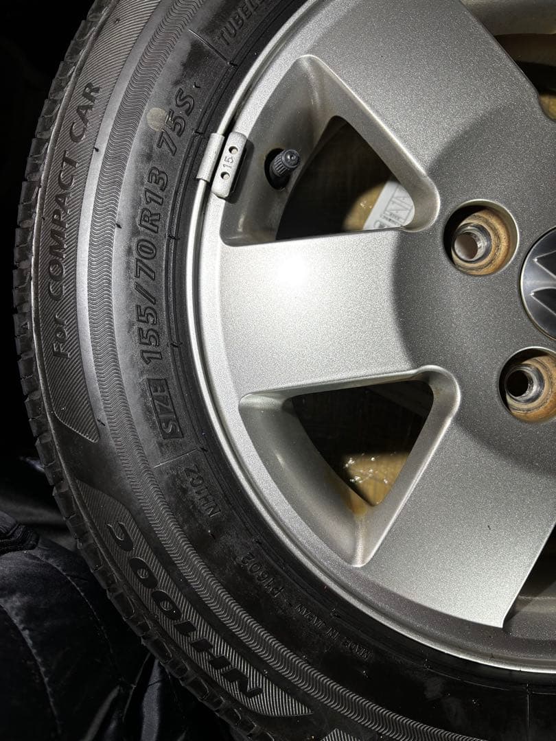 da64w 純正ホイール　かなり綺麗なタイヤ付き