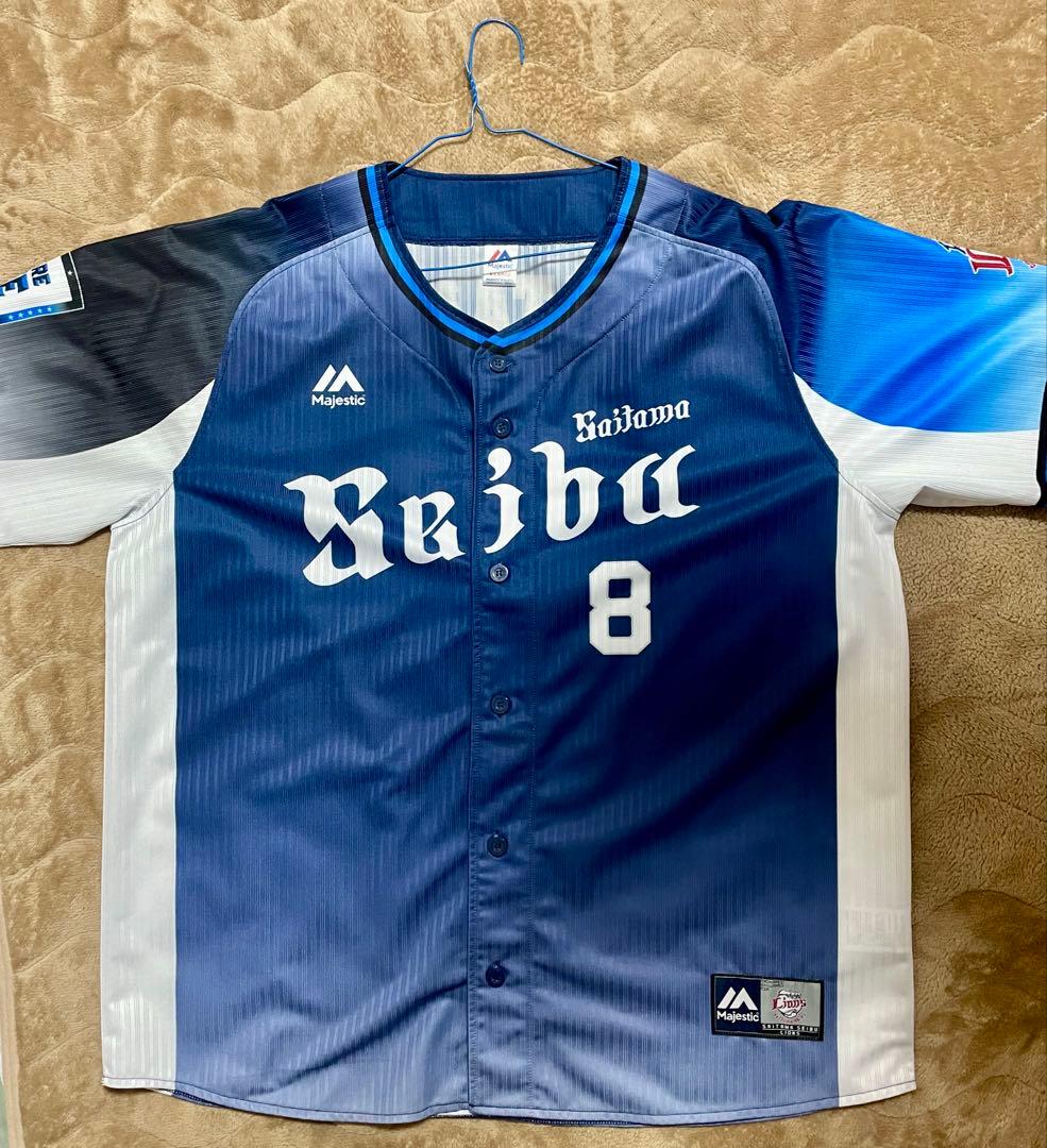 渡部健人選手(8) オーセンティックユニフォーム (XL) 埼玉西武ライオンズ