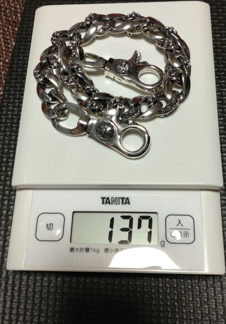 本日限定値下げ　ファンシーウォレットチェーン　クロス　ショート