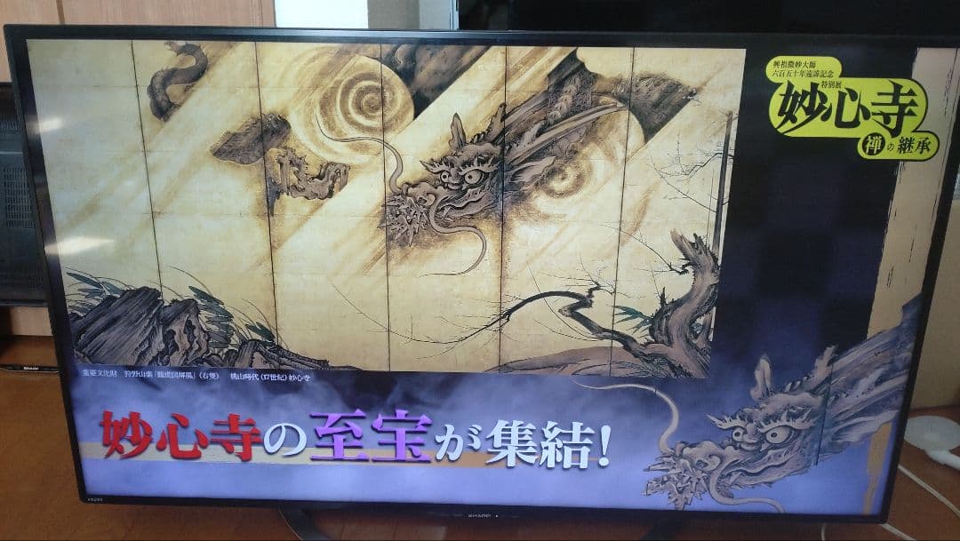 SHARP　50インチ　液晶テレビ