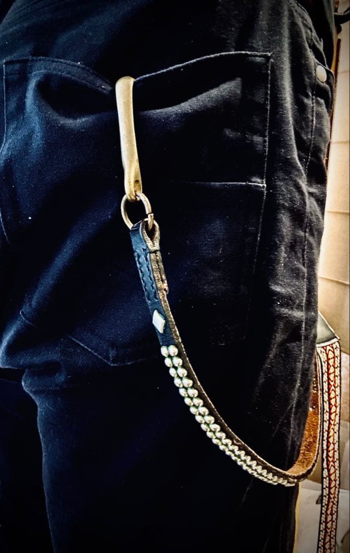 最終値下げ☆ウルフズヘッド　10mmウォレットコード40cm